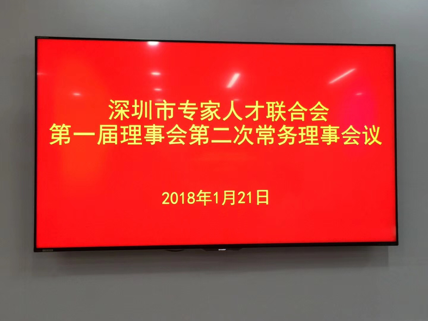 深圳市专家人才联合会常务理事会在市政工程设计院召开
